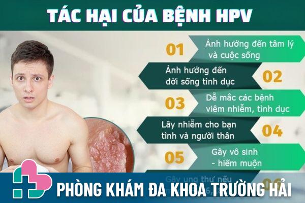 Tác hại của bệnh HPV gây ra