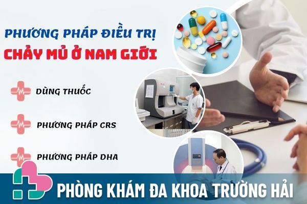 Phương pháp điều trị chảy mủ ở nam giới