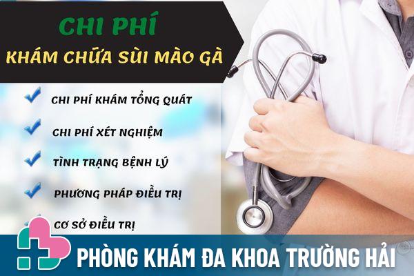 Chi phí điều trị sùi mào gà phụ thuộc vào nhiều yếu tố khác nhau