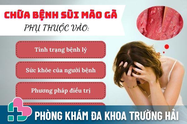 Bệnh sùi mào gà có chữa được không phụ thuộc vào nhiều yếu tố khác nhau