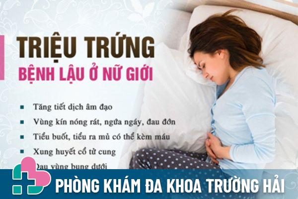 Triệu chứng bệnh lậu phổ biến ở nữ giới