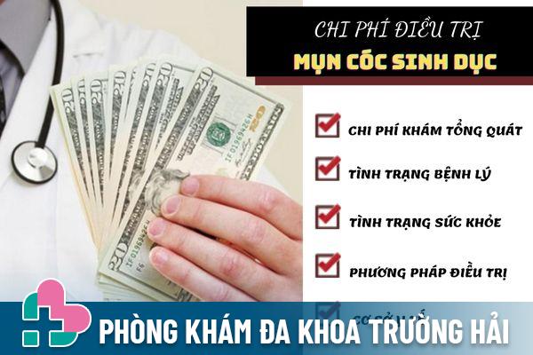 Chi phí điều trị mụn cóc sinh dục phụ thuộc vào nhiều yếu tố khác nhau