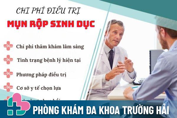 Chi phí điều trị mụn rộp sinh dục phụ thuộc vào nhiều yếu tố khác nhau