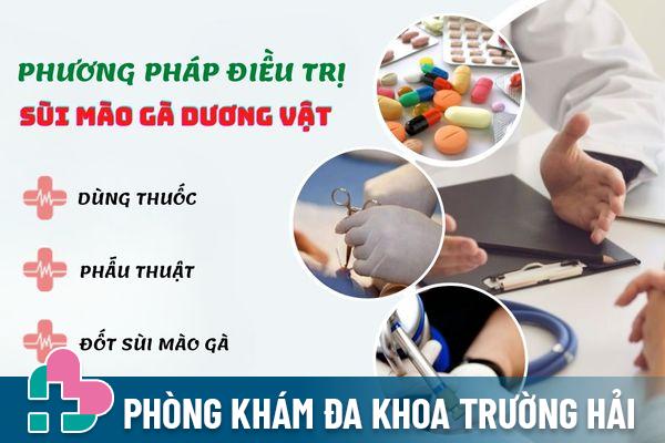 Phương pháp điều trị sùi mào gà ở dương vật