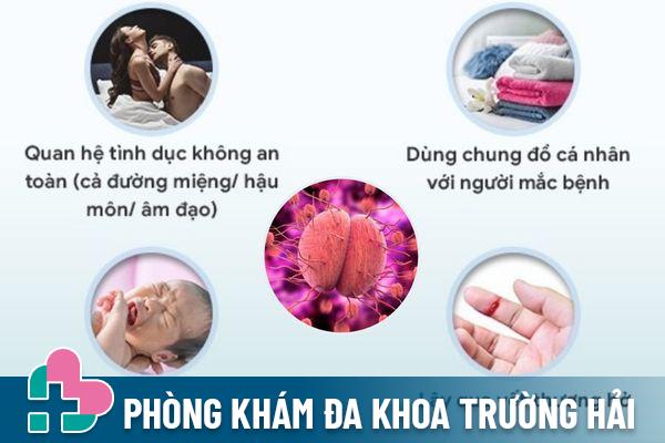 Bệnh lậu lây nhiễm qua nhiều con đường khác nhau