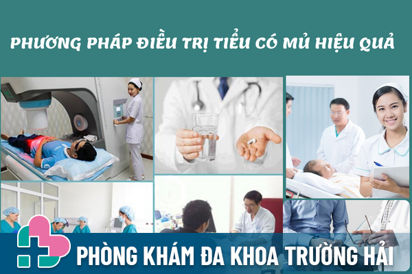 Phương pháp điều trị tiểu có mủ ở nam giới hiệu quả