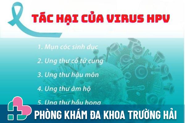 Tác hại nguy hiểm của virus HPV gây ra