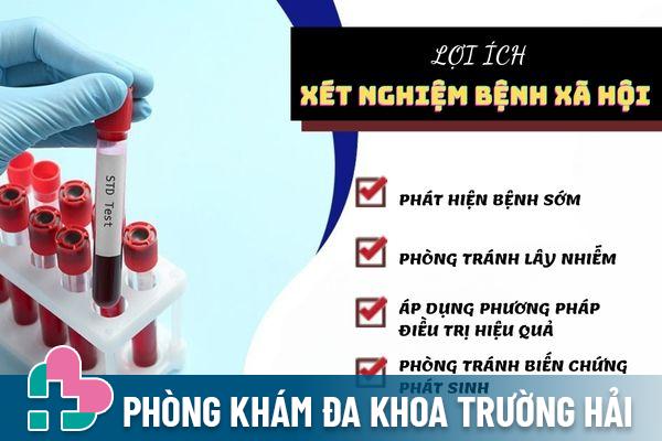 Xét nghiệm bệnh xã hội giúp phát hiện và điều trị bệnh hiệu quả