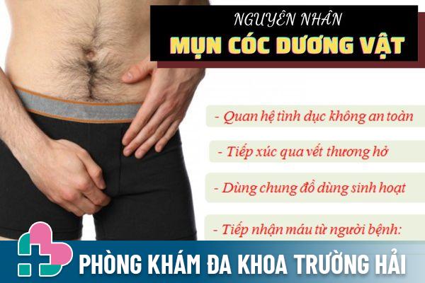 Nguyên nhân gây bệnh mụn cóc dương vật