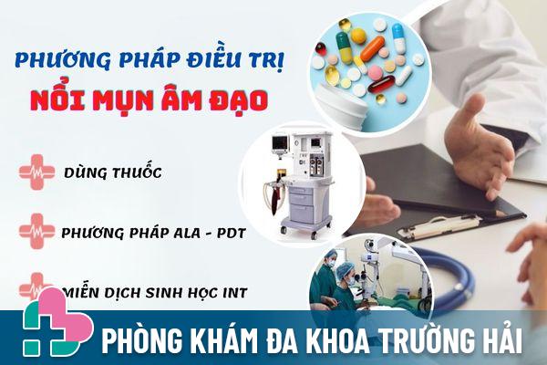 Phương pháp điều trị nổi mụn âm đạo hiệu quả