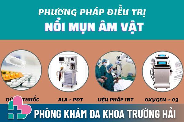 Phương pháp điều trị nổi mụn âm vật hiệu quả, an toàn