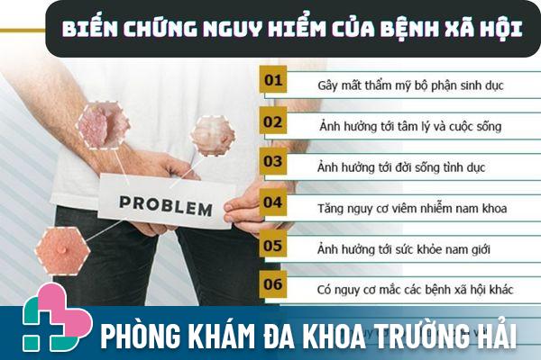 Nổi mụn cậu nhỏ gây ra nhiều biến chứng nguy hiểm