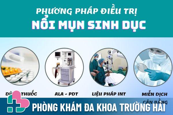 Phương pháp điều trị nổi mụn sinh dục hiệu quả