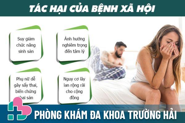 Tác hại của các bệnh xã hội gây ra