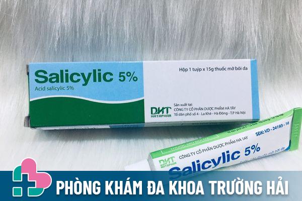 Thuốc bôi mụn cóc sinh dục chứa Acid salicylic