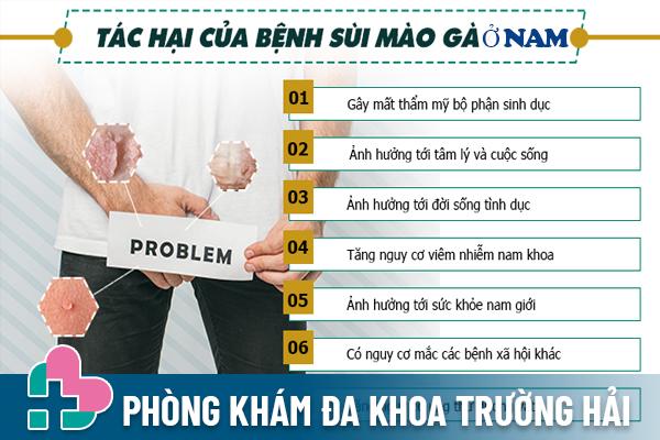 Cảnh báo biến chứng nguy hiểm do bệnh sùi mào gà ở nam gây ra