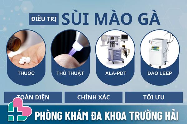 Phương pháp điều trị sùi mào gà hiệu quả tại Phòng Khám Trường Hải