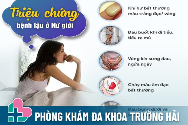 Triệu chứng và hình ảnh bệnh lậu ở nữ giới